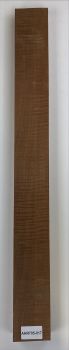 Neck Sycamore / European Maple, Unique Piece #017, curly, roasted "Choco"  940x100x39/45mm